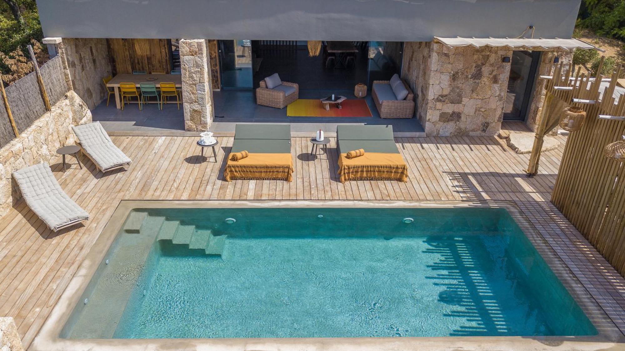 Nouveaute! Magnifique Villa A 2 Minutes Des Plus Belles Plages De La Rive Sud Porticcio  Luaran gambar