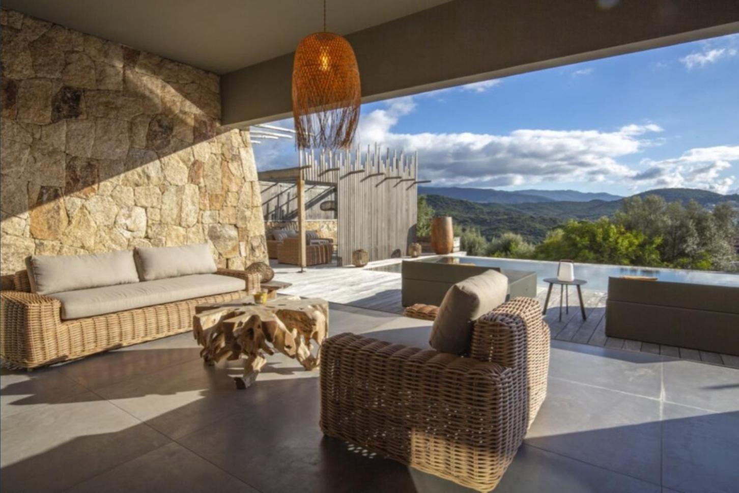 Nouveaute! Magnifique Villa A 2 Minutes Des Plus Belles Plages De La Rive Sud Porticcio  Luaran gambar
